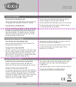 Trixie 12670 Quick Start Manual preview