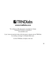 Предварительный просмотр 11 страницы TRNDlabs BEAM User Manual