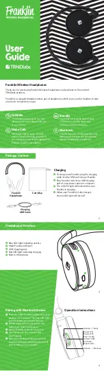 Preview for 1 page of TRNDlabs Franklin User Manual