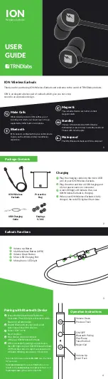 Preview for 1 page of TRNDlabs ION User Manual