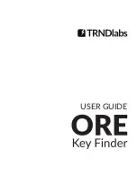 Предварительный просмотр 1 страницы TRNDlabs ORE Key Finder User Manual