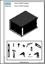 Preview for 1 page of Troax Cetus UX550 Garage Assembly Instructions Manual