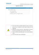 Preview for 55 page of Trocen AWC708C LITE User Manual