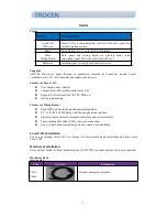 Предварительный просмотр 4 страницы Trocen AWC708C Plus User Manual