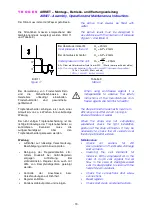 Preview for 19 page of Troges Airset Assembly, Operation And Maintenance Instructions