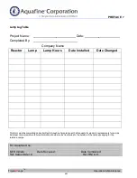 Preview for 29 page of Trojan Technologies Aquafine TrojanUVLogic Series Installation & Operation Manual