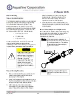 Предварительный просмотр 69 страницы Trojan Technologies Aquafine TrojanUVLogic Series Installation & Operation Manual