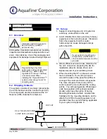 Предварительный просмотр 161 страницы Trojan Technologies Aquafine TrojanUVLogic Series Installation & Operation Manual