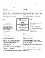 Preview for 10 page of Trojan Technologies Aquafine UVK-2 Installation & Operation Manual