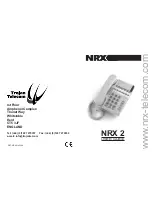 Trojan Telecom NRX 2 User Manual preview