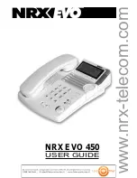 Предварительный просмотр 1 страницы Trojan Telecom NRX EVO 450 User Manual