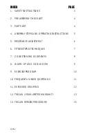 Preview for 2 page of Trojan AB CRUNCH 100 Care Instructions And Assembly Manual