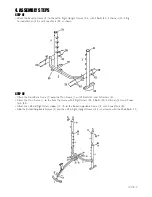 Preview for 7 page of Trojan BODY CHAMP 350 Care Instructions And Assembly Manual