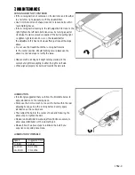 Preview for 9 page of Trojan CARDIO 450 Care Instructions And Assembly Manual