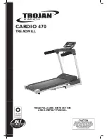 Trojan CARDIO 470 Instruction And Assembly Manual preview