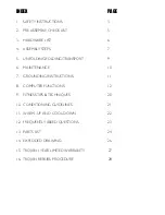 Preview for 2 page of Trojan CARDIO COACH 460 Assembly, Care And Instructions Manual