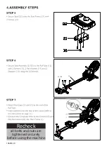 Preview for 10 page of Trojan COLORADO 350 Assembly, Care And Instructions Manual