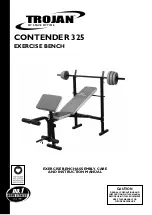 Trojan CONTENDER 325 Assembly, Care And Instructions Manual preview