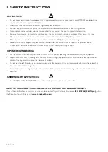 Preview for 4 page of Trojan CONTENDER 325 Assembly, Care And Instructions Manual