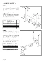 Preview for 8 page of Trojan CONTENDER 325 Assembly, Care And Instructions Manual