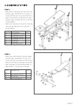 Предварительный просмотр 9 страницы Trojan CONTENDER 325 Assembly, Care And Instructions Manual