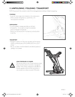 Preview for 9 page of Trojan CROSS WALK 340 Care Instructions And Assembly Manual