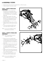 Preview for 8 page of Trojan DNETIK CONCEPT 510 Care Instructions And Assembly Manual