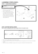 Preview for 10 page of Trojan DNETIK CONCEPT 510 Care Instructions And Assembly Manual