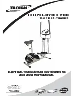 Trojan ELLIPTI-CYCLE 200 Care Instructions And Assembly Manual preview