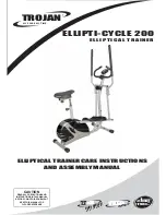 Preview for 1 page of Trojan ELLIPTI-CYCLE 200 Care Instructions And Assembly Manual