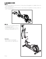 Preview for 6 page of Trojan ELLIPTI-PRO 300 Care Instructions And Assembly Manual