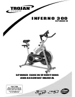 Preview for 1 page of Trojan INFERNO 300 Care Instructions And Assembly Manual