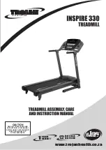 Trojan Inspire 330 Assembly, Care And Instructions Manual preview