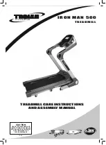 Trojan IRON MAN 500 Care Instructions And Assembly Manual preview