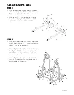 Предварительный просмотр 9 страницы Trojan POWER RACK 400 Assembly And Instruction Manual