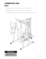 Предварительный просмотр 17 страницы Trojan POWER RACK 400 Assembly And Instruction Manual