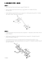 Предварительный просмотр 20 страницы Trojan POWER RACK 400 Assembly And Instruction Manual