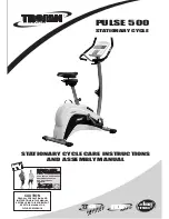 Preview for 1 page of Trojan PULSE 500 Care Instructions And Assembly Manual