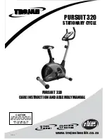 Trojan PURSUIT 320 Care Instructions And Assembly Manual preview