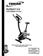 Trojan PURSUIT 330 Instruction And Assembly Manual preview