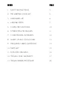 Preview for 2 page of Trojan RECUMBENT 300 Care Instructions And Assembly Manual