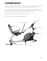 Preview for 5 page of Trojan RECUMBENT 300 Care Instructions And Assembly Manual