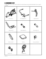 Preview for 6 page of Trojan RECUMBENT 300 Care Instructions And Assembly Manual