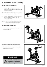 Preview for 7 page of Trojan SPIN 150 Care Instructions And Assembly Manual