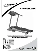 Trojan STAMINA 310 Care And Instructions And Assembly Manual preview