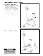 Preview for 10 page of Trojan TOUR 370 Instruction And Assembly Manual