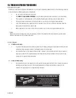 Preview for 20 page of Trojan TOUR 400 Care Instructions And Assembly Manual