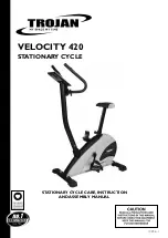 Предварительный просмотр 1 страницы Trojan VELOCITY 420 Instruction And Assembly Manual