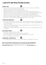 Preview for 4 page of Trojan VELOCITY 420 Instruction And Assembly Manual