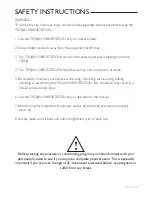 Preview for 3 page of Trojan VIBROSTATION Care Instructions And Assembly Manual